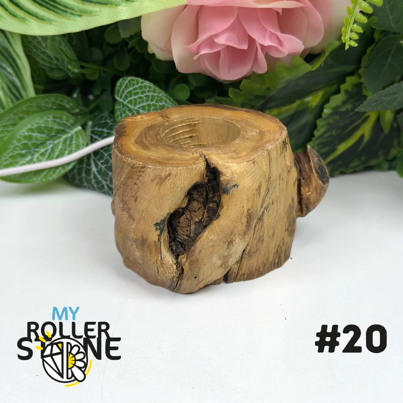 LED-Ständer aus Holz für Kugel