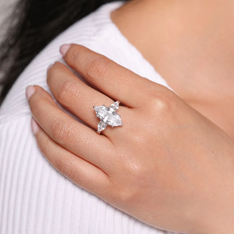 Special Marquise Ring | 925 Echtsilber