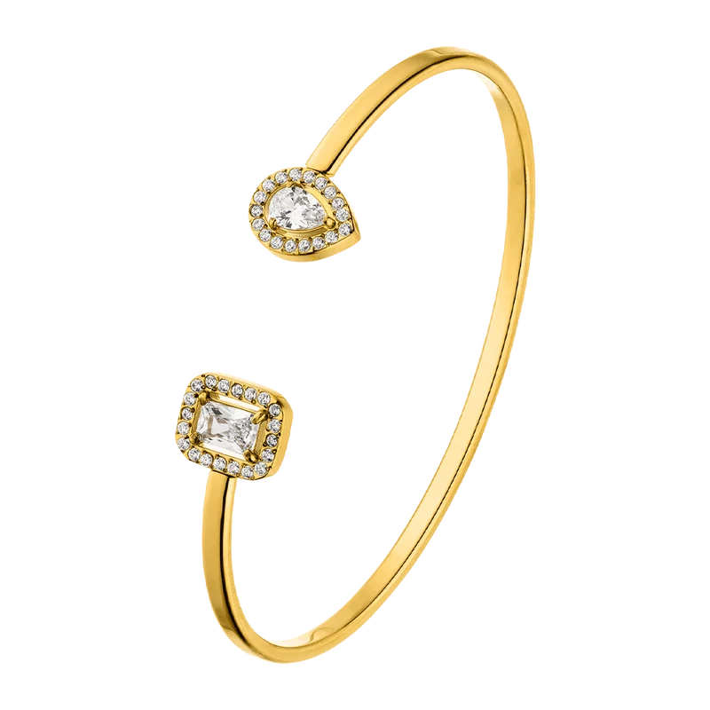 Big Shine Armreif | 18K vergoldet