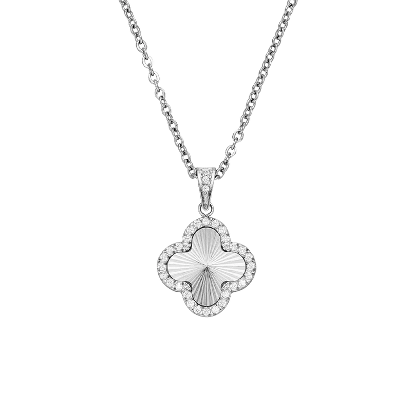 Glamour Clover Kette | 18K vergoldet