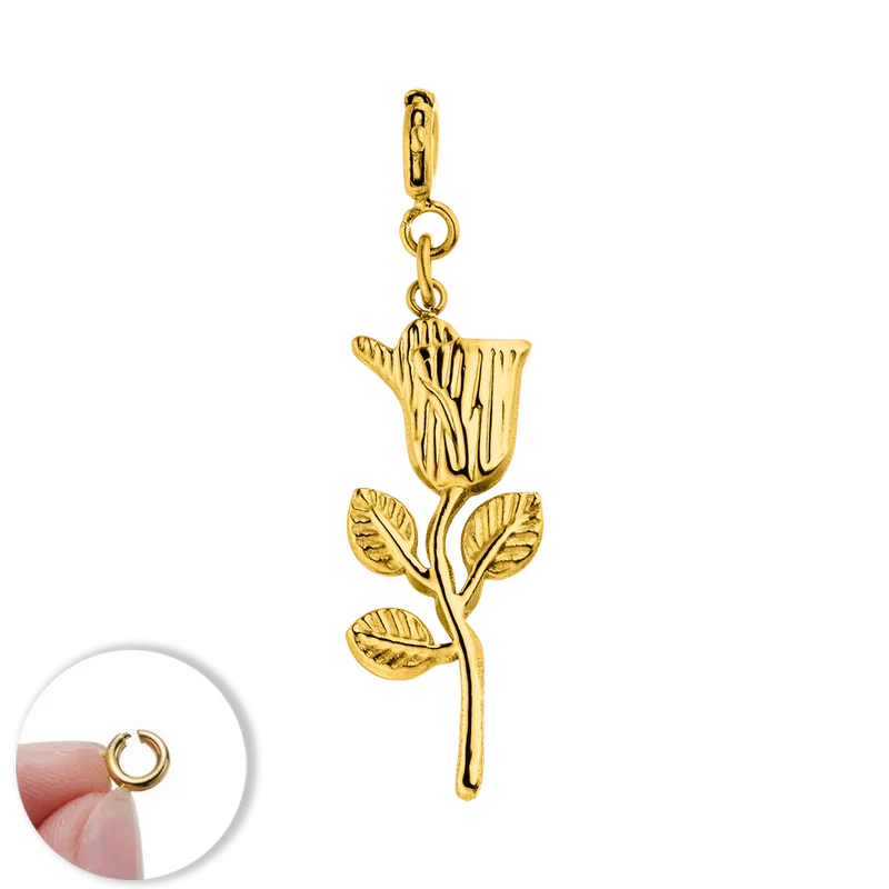 Rosen Charm | 18K vergoldet