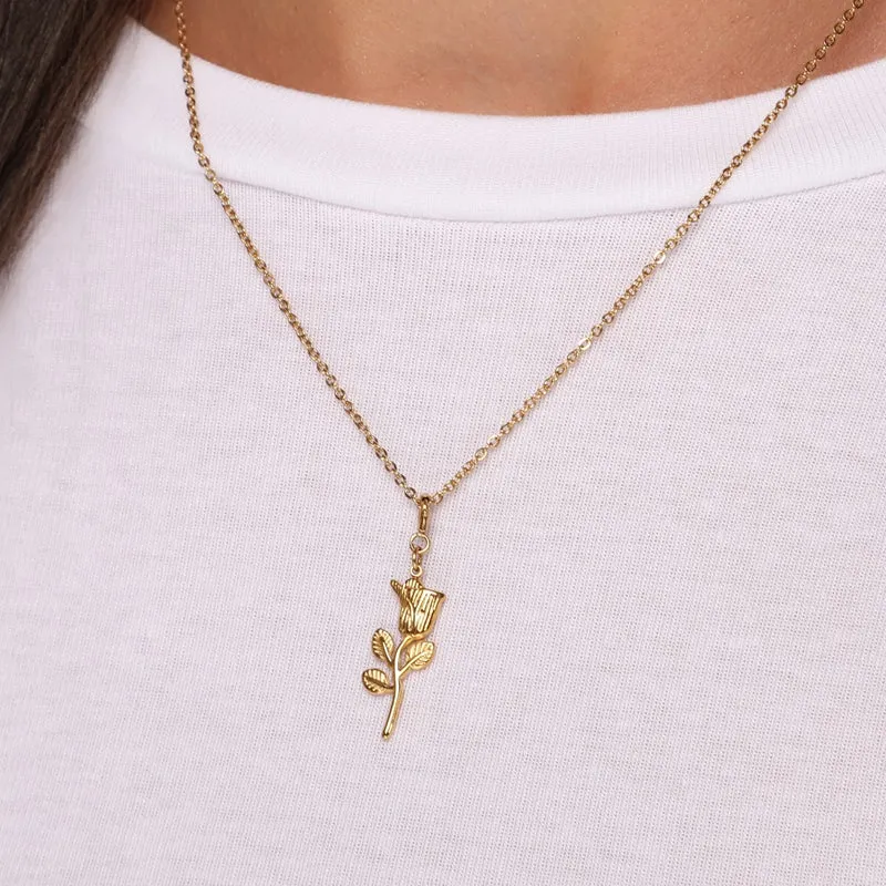 Rosen Charm | 18K vergoldet