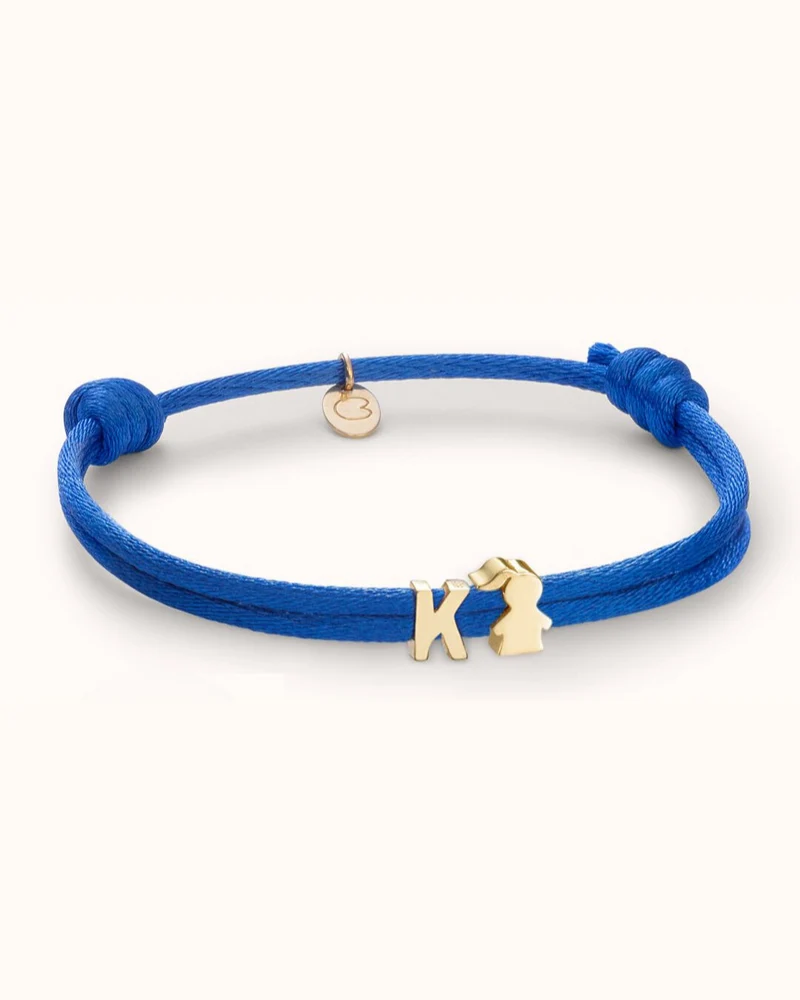 14k PROUD MOM Letter Armband - Gepersonaliseerde Armband