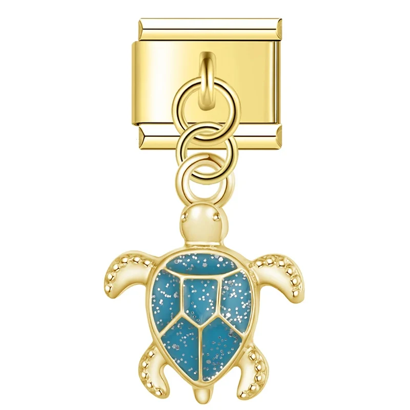 Anhänger blaue Schildkröte