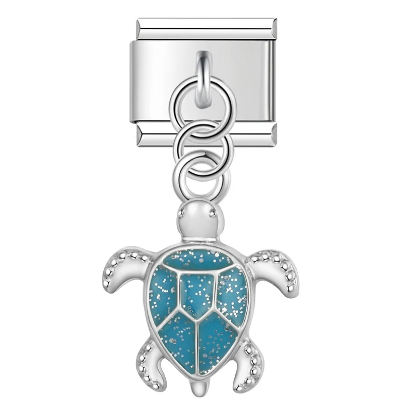 Anhänger blaue Schildkröte