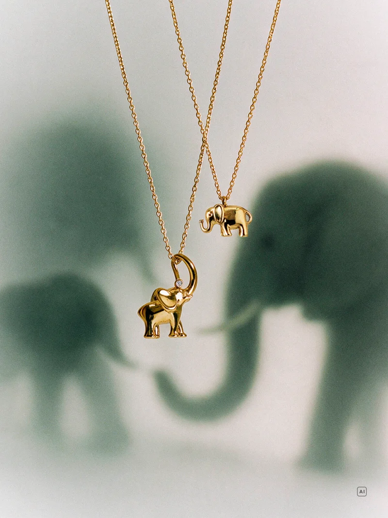 Creatura Splash Elephant Kette