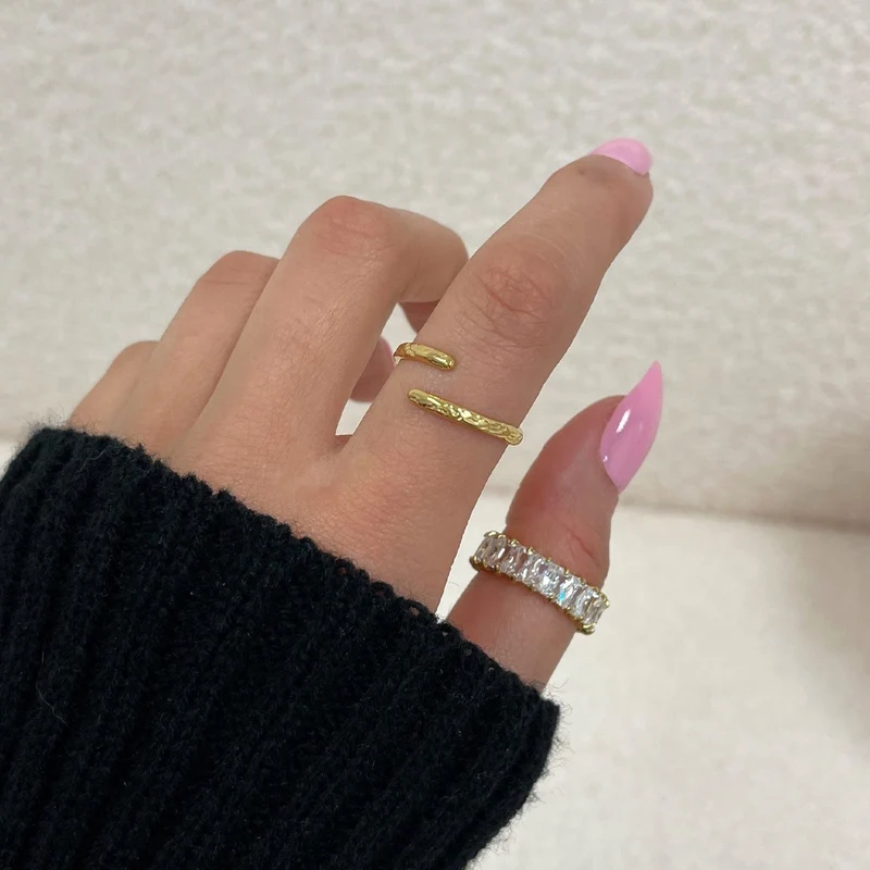 Hammered Ring | 18K vergoldet