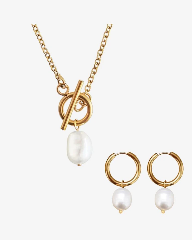 Sylt Set Kette und Ohrringe
