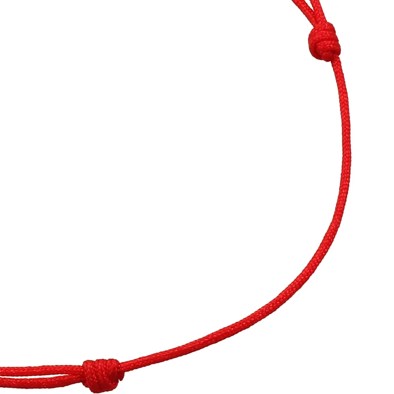 Armband Plättchen | Nylon (Rot)