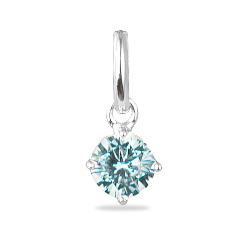 Geboortesteen Charm Armband - Zilver - Geboortesteen Armband