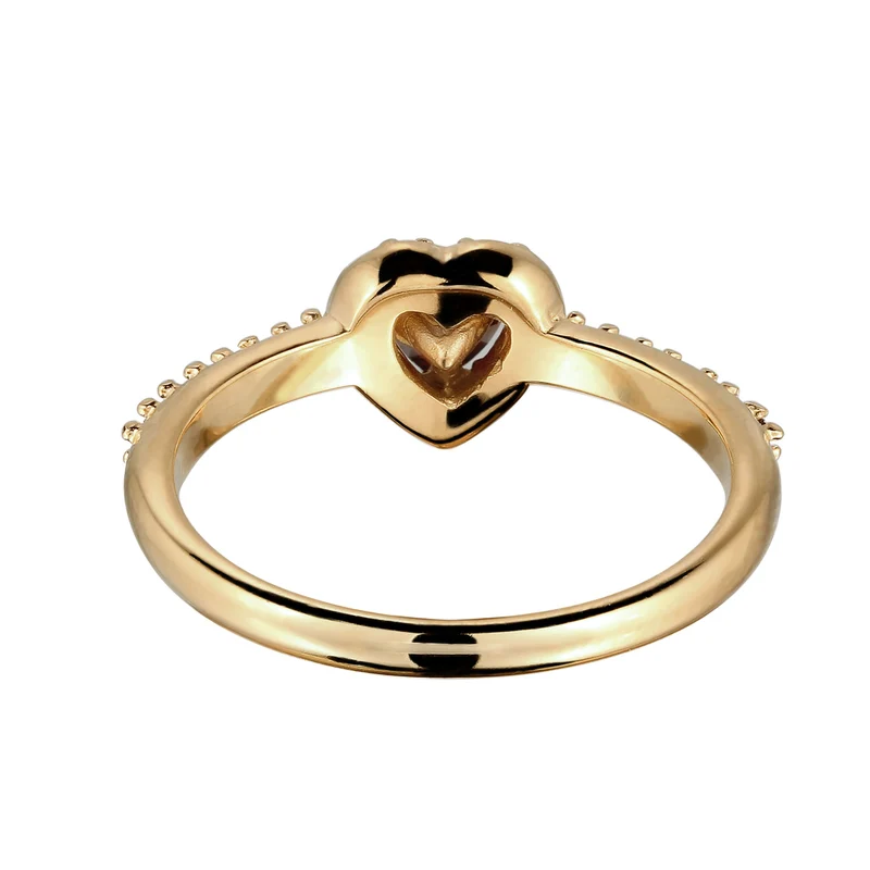 Ring Herz | Mit Kristallen von Swarovski® & Zirkonia (Rot)