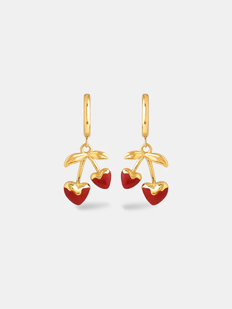 Vibrant Cherry Ohrringe