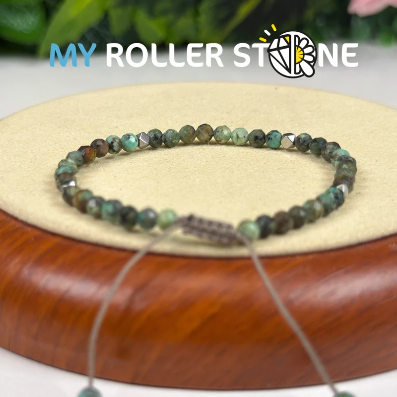 Verstellbares Armband aus afrikanischem Türkis