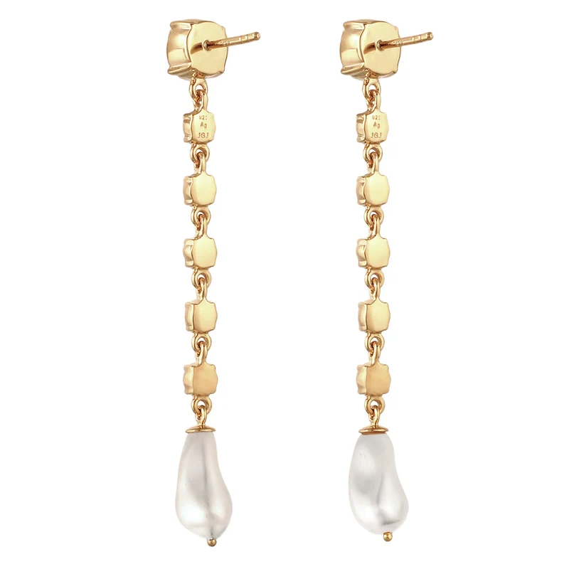 Ohrstecker | Mit Perlen & Kristallen von Swarovski® (Weiß)