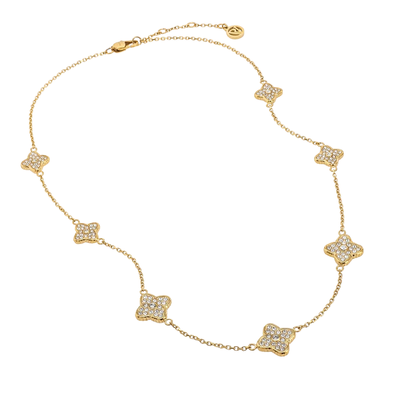 Sparkling Blossom Necklace