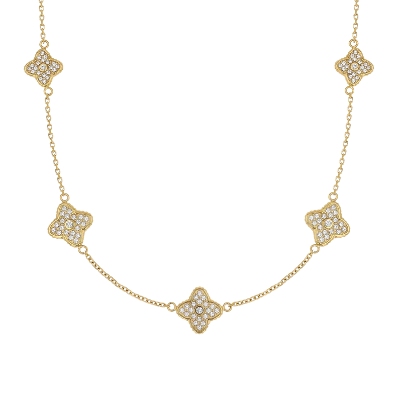 Sparkling Blossom Necklace