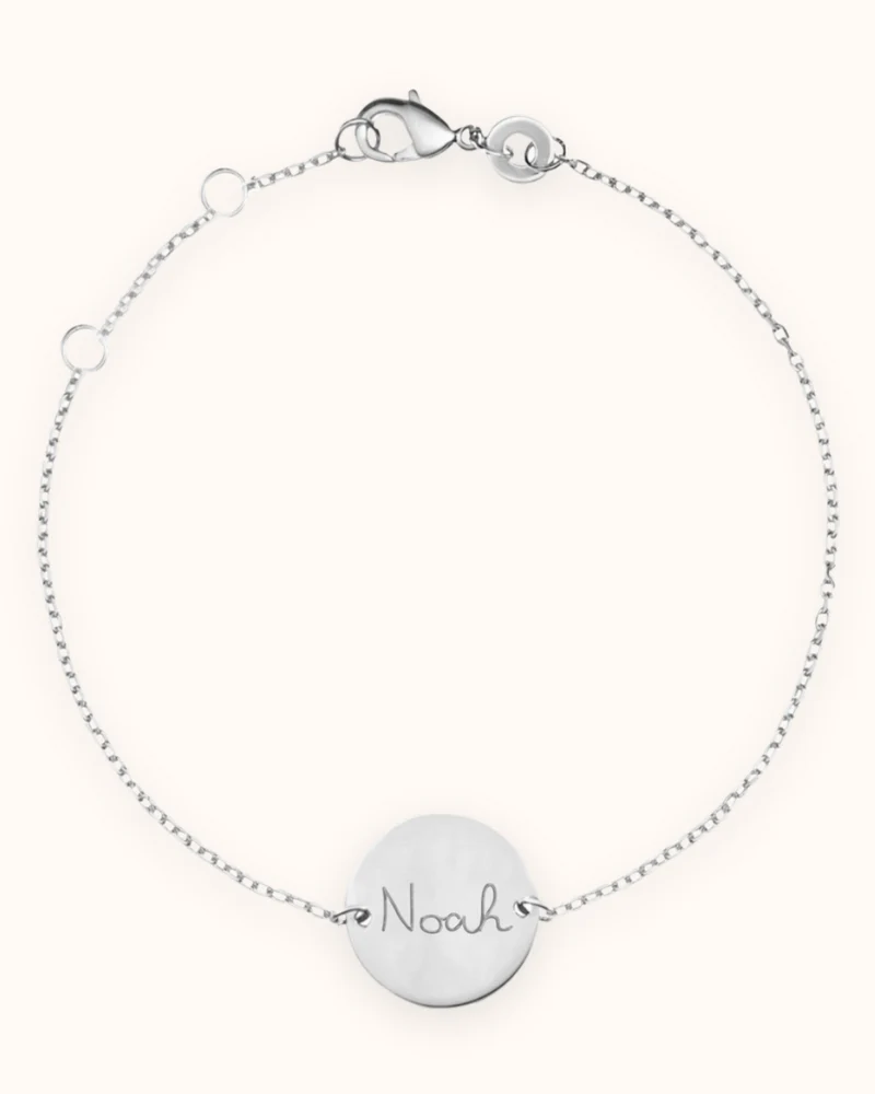 Coin Armband - Zilver - Gepersonaliseerde Armband