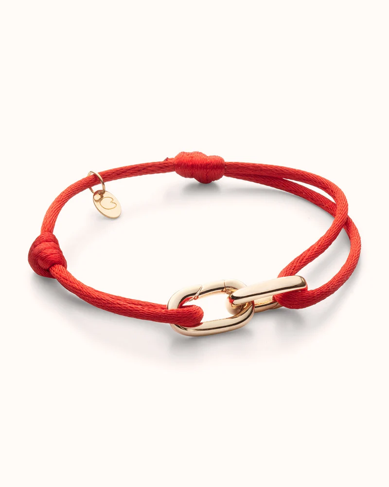 Double Mon Chéri Armband - Verguld - Gepersonaliseerde Armband
