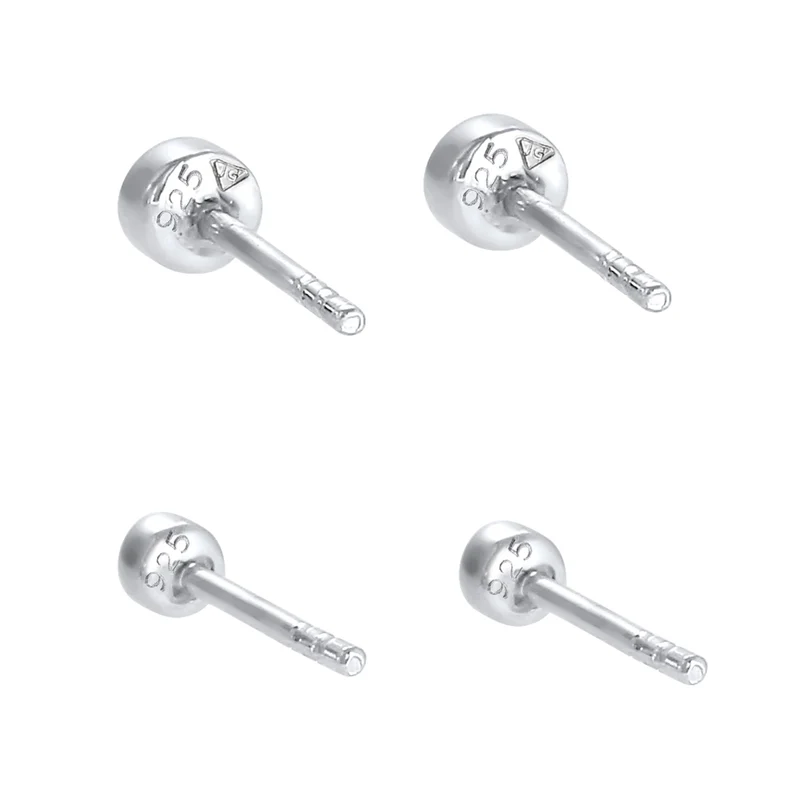 Ohrringset Basic | Mit Kristallen von Swarovski® (Weiß)
