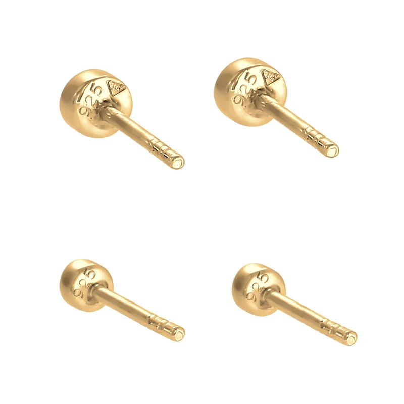 Ohrringset Basic | Mit Kristallen von Swarovski® (Weiß)