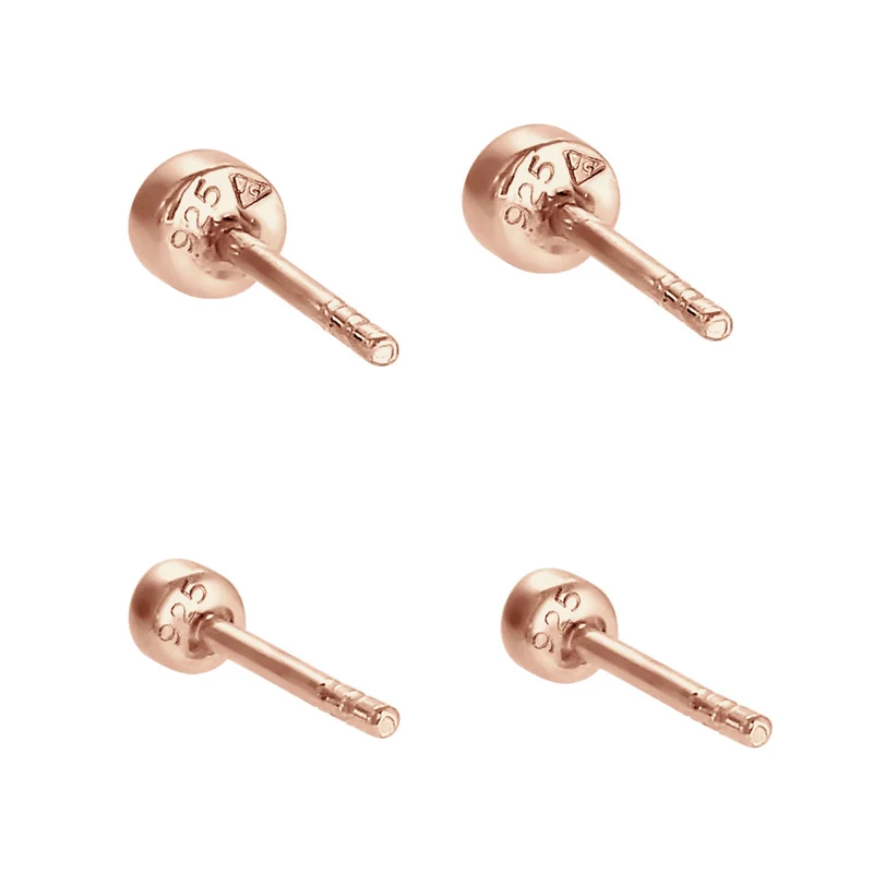 Ohrringset Basic | Mit Kristallen von Swarovski® (Weiß)