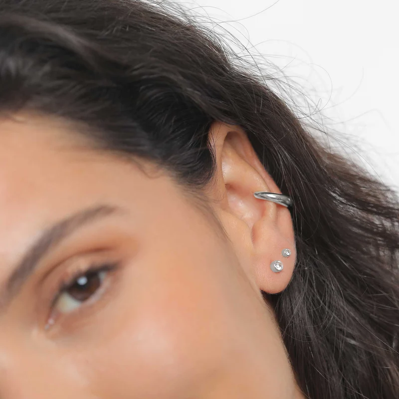 Ohrringset Basic | Mit Kristallen von Swarovski® (Weiß)