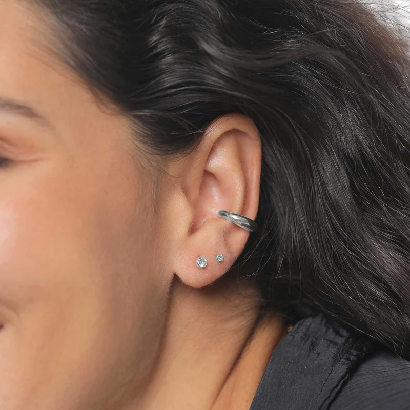 Ohrringset Basic | Mit Kristallen von Swarovski® (Weiß)