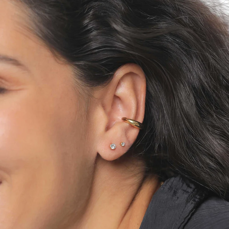 Ohrringset Basic | Mit Kristallen von Swarovski® (Weiß)