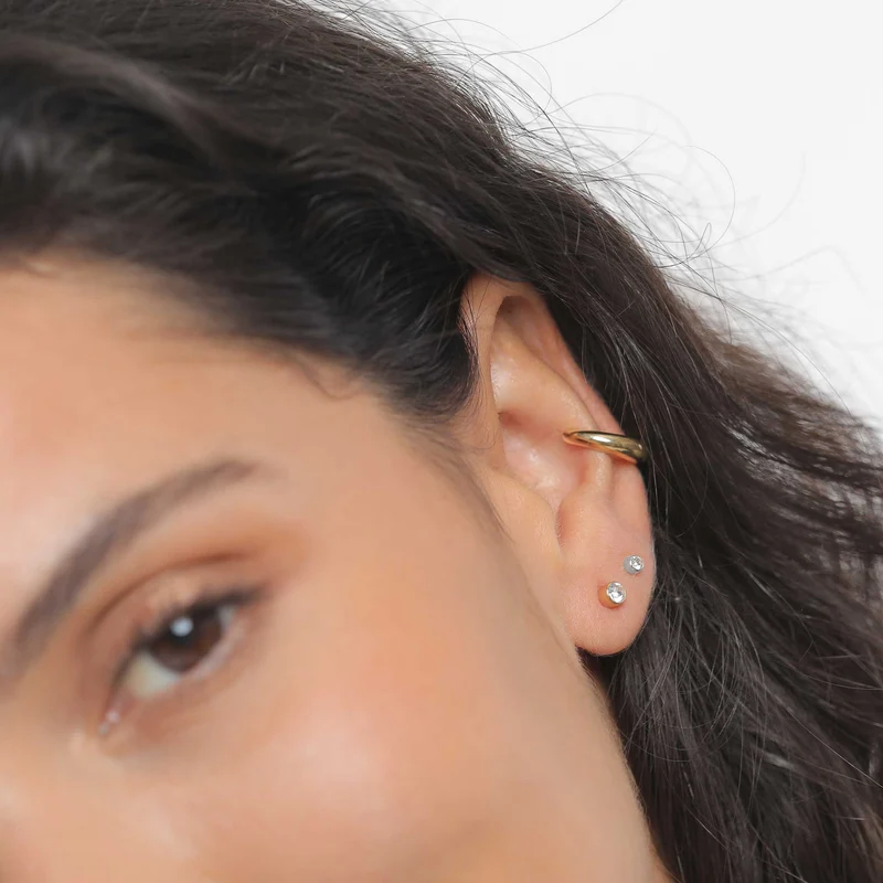 Ohrringset Basic | Mit Kristallen von Swarovski® (Weiß)