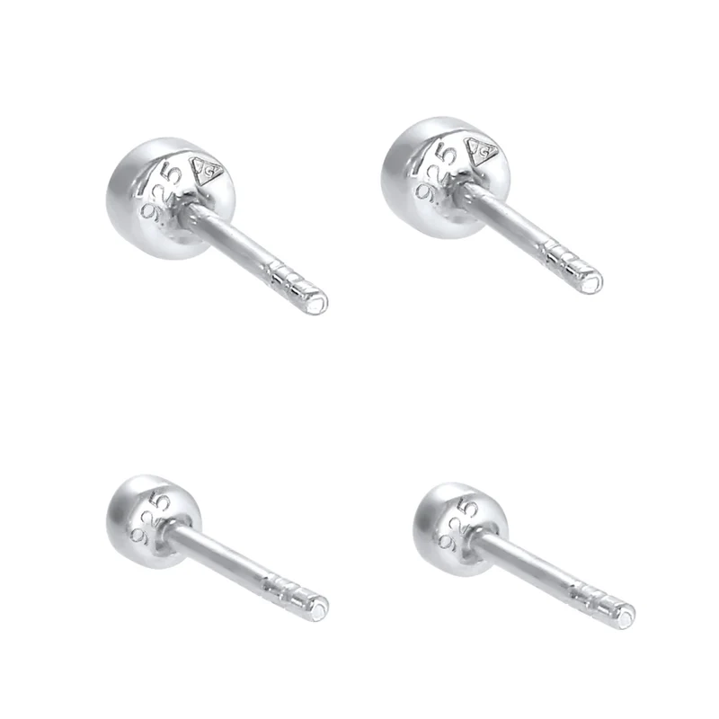 Ohrringset Basic | Mit Kristallen von Swarovski® (Rosa)