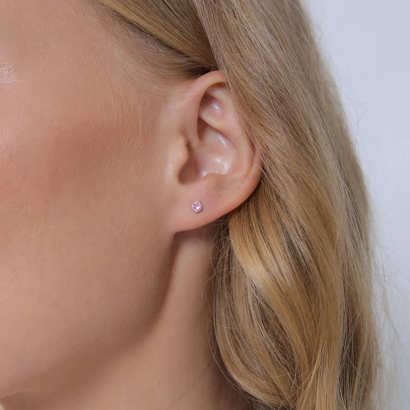 Ohrringset Basic | Mit Kristallen von Swarovski® (Rosa)