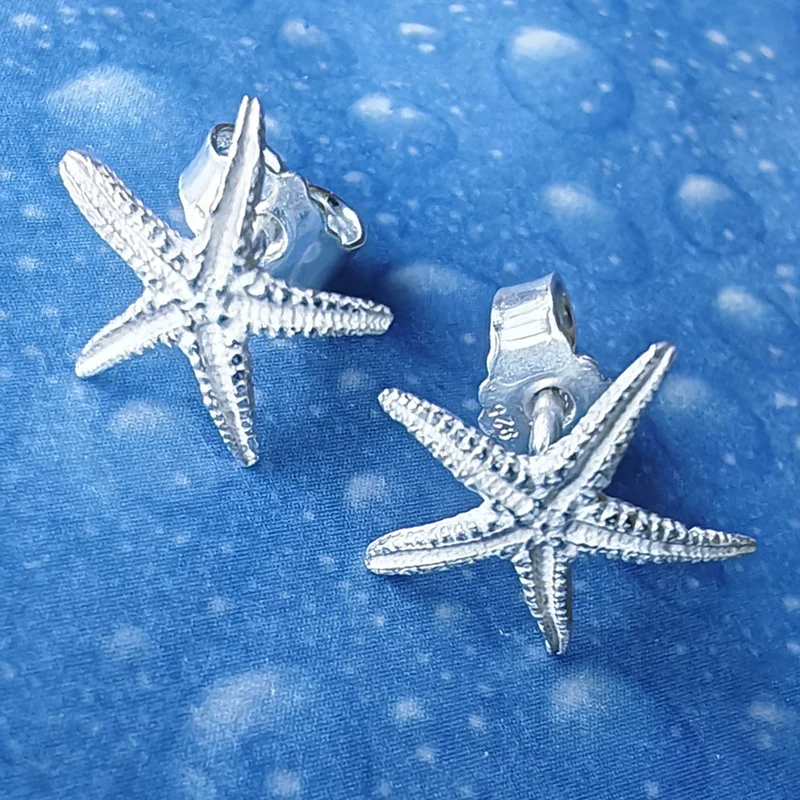 Ohrstecker Silber Seestern Schmuck xs