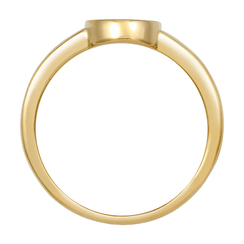 Siegelring Oval | Gravur Platte