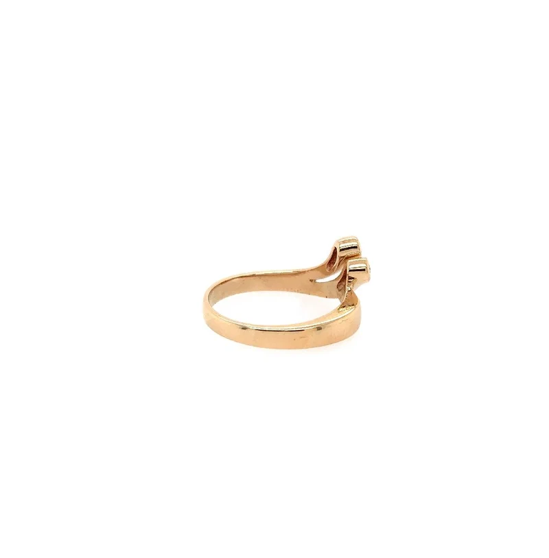 Ring Roségold 750 mit Brillanten