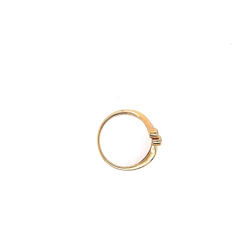 Ring Roségold 750 mit Brillanten