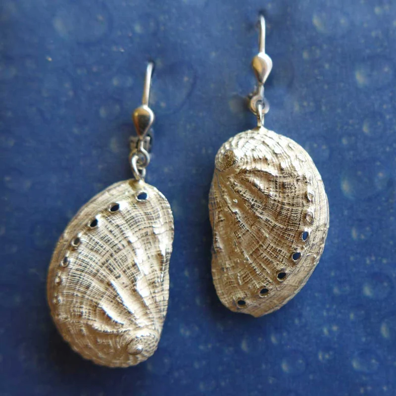 Ohrhänger Abalone Silber Meerohr m
