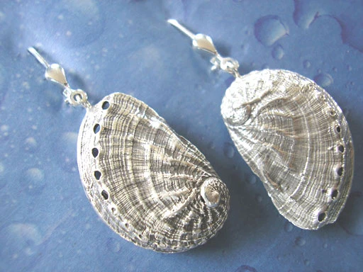 Ohrhänger Abalone Silber Meerohr m