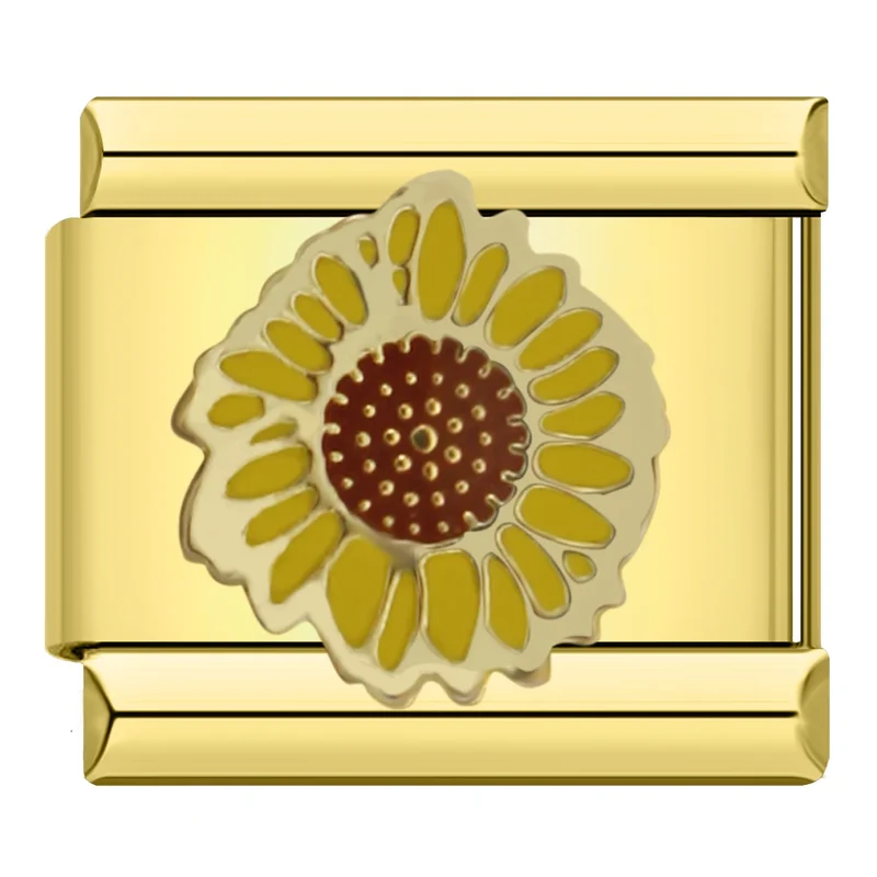 Sonnenblume Silber & Gold