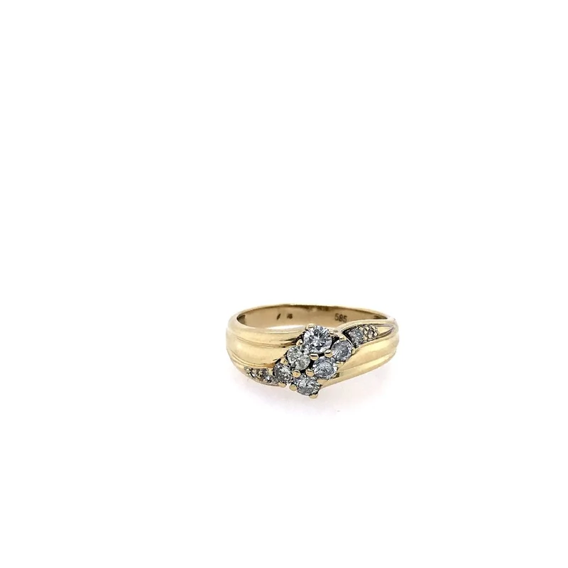 Ring Gelbgold 585 mit Brillanten