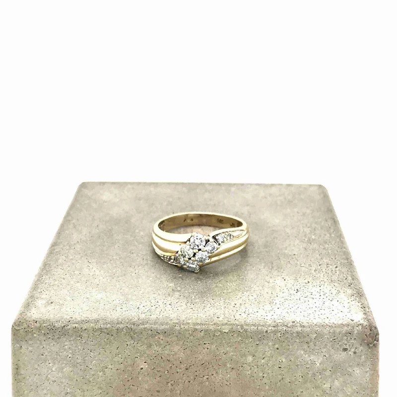 Ring Gelbgold 585 mit Brillanten