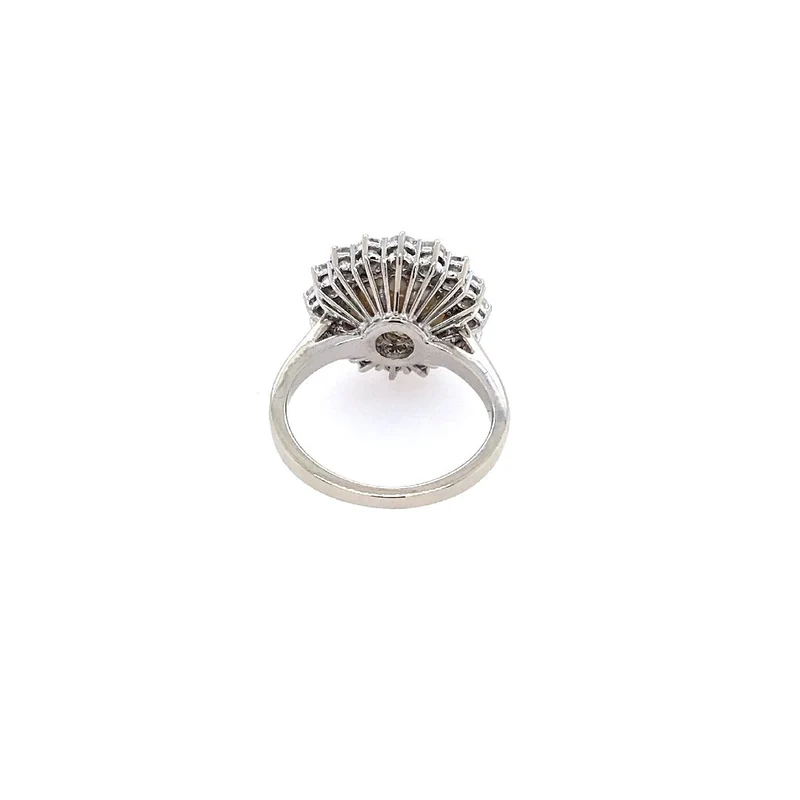 Ring Weissgold 750 mit Perle & Brillanten
