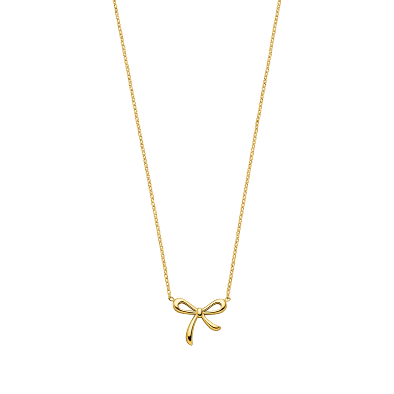 Ribbon Vibes Kette 14K Vergoldet