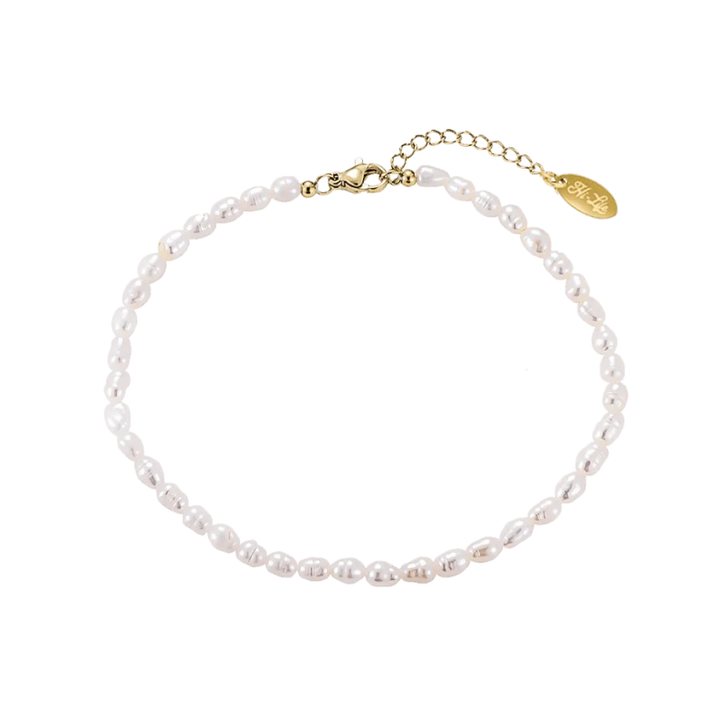 Hi-Life Pearl Anklet Gold