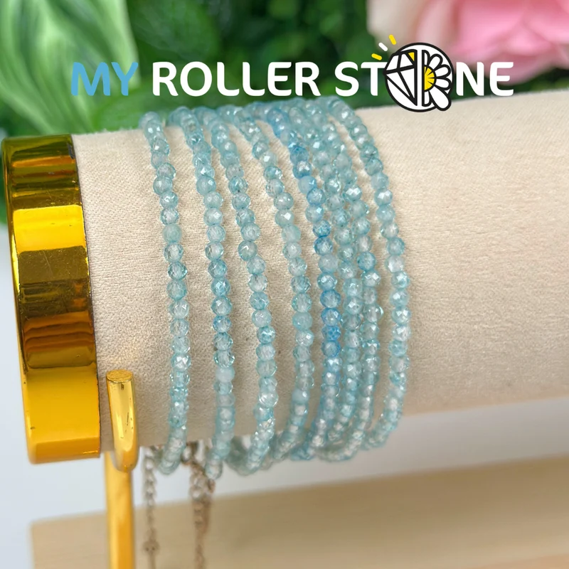 Topasarmband mit silbernem Verschluss