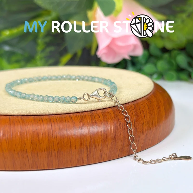 Topasarmband mit silbernem Verschluss
