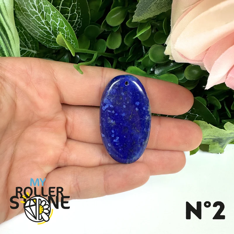 5A Freiform-Lapislazuli-Anhänger