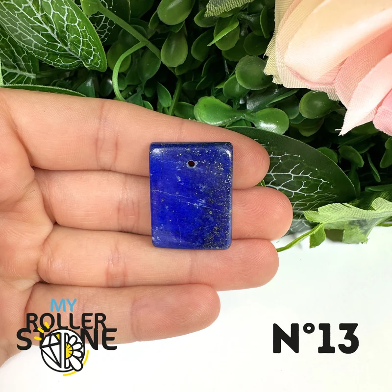 5A Freiform-Lapislazuli-Anhänger