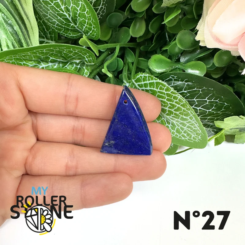 5A Freiform-Lapislazuli-Anhänger