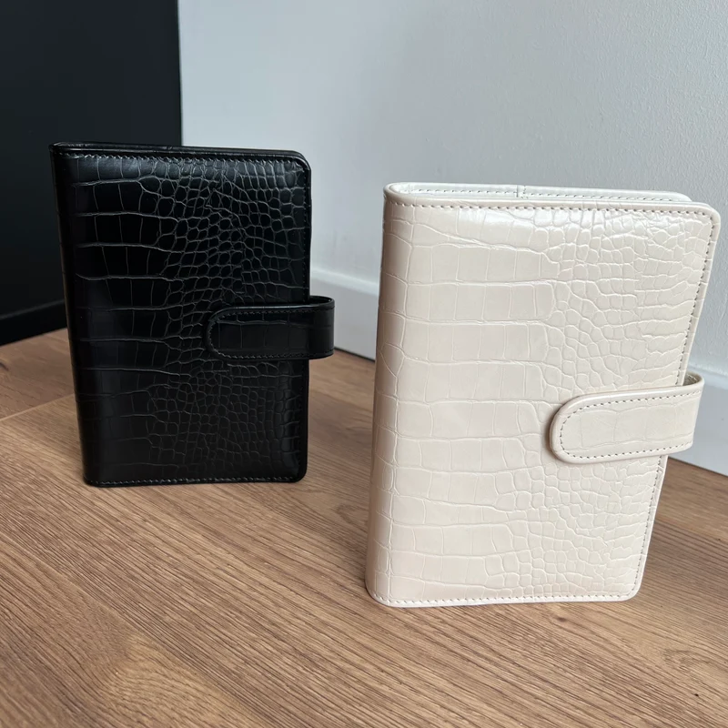 Basic Budget Binder A6 mit 5 Umschlägen - Design: Croco