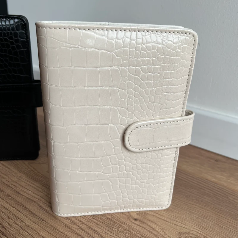 Basic Budget Binder A6 mit 5 Umschlägen - Design: Croco